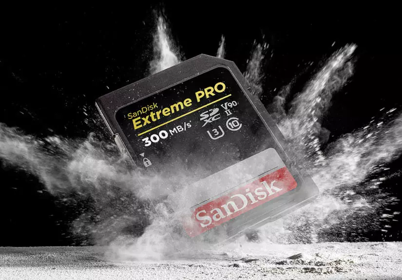 Karta pamięci SanDisk Extreme Pro SDXC 64 GB V90 UHS-II (300 MB/s)